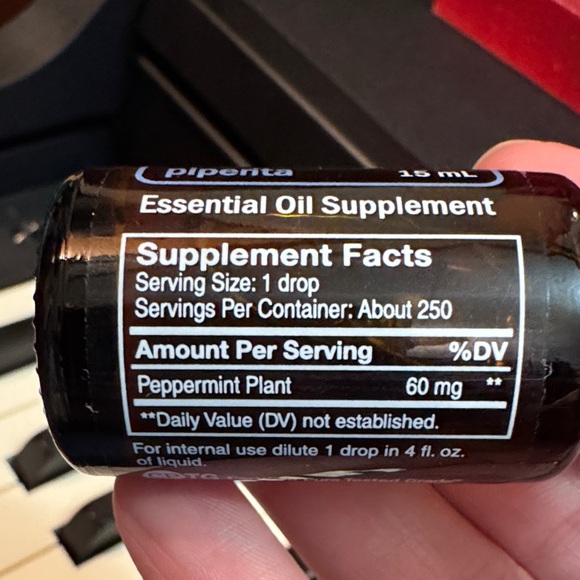 doTERRA Peppermint Oil with Black Cap - Picture 2 of 3
